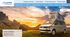 Desktop Screenshot of lunarcaravans.com